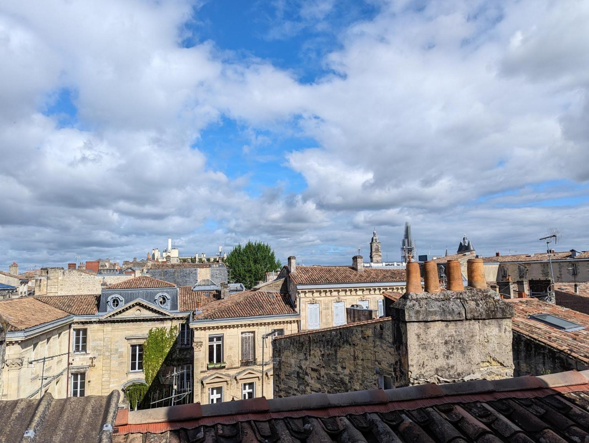 Cocon Lumineux Sous Les Toits De Bordeaux Apartment Luaran gambar